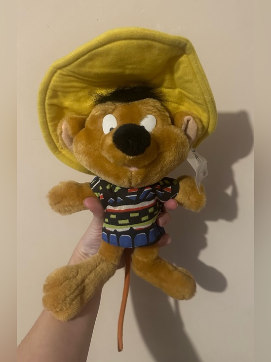 ACME LOONEY TUNES Other - Speedy Gonzalez 14" Plush -Vintage 1998 Acme Looney Tunes